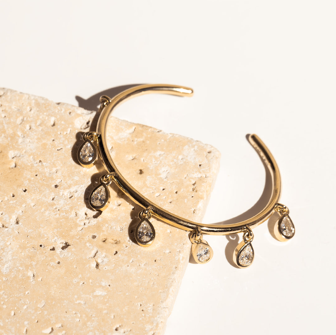 Pear Candy Drop Bangle Pear