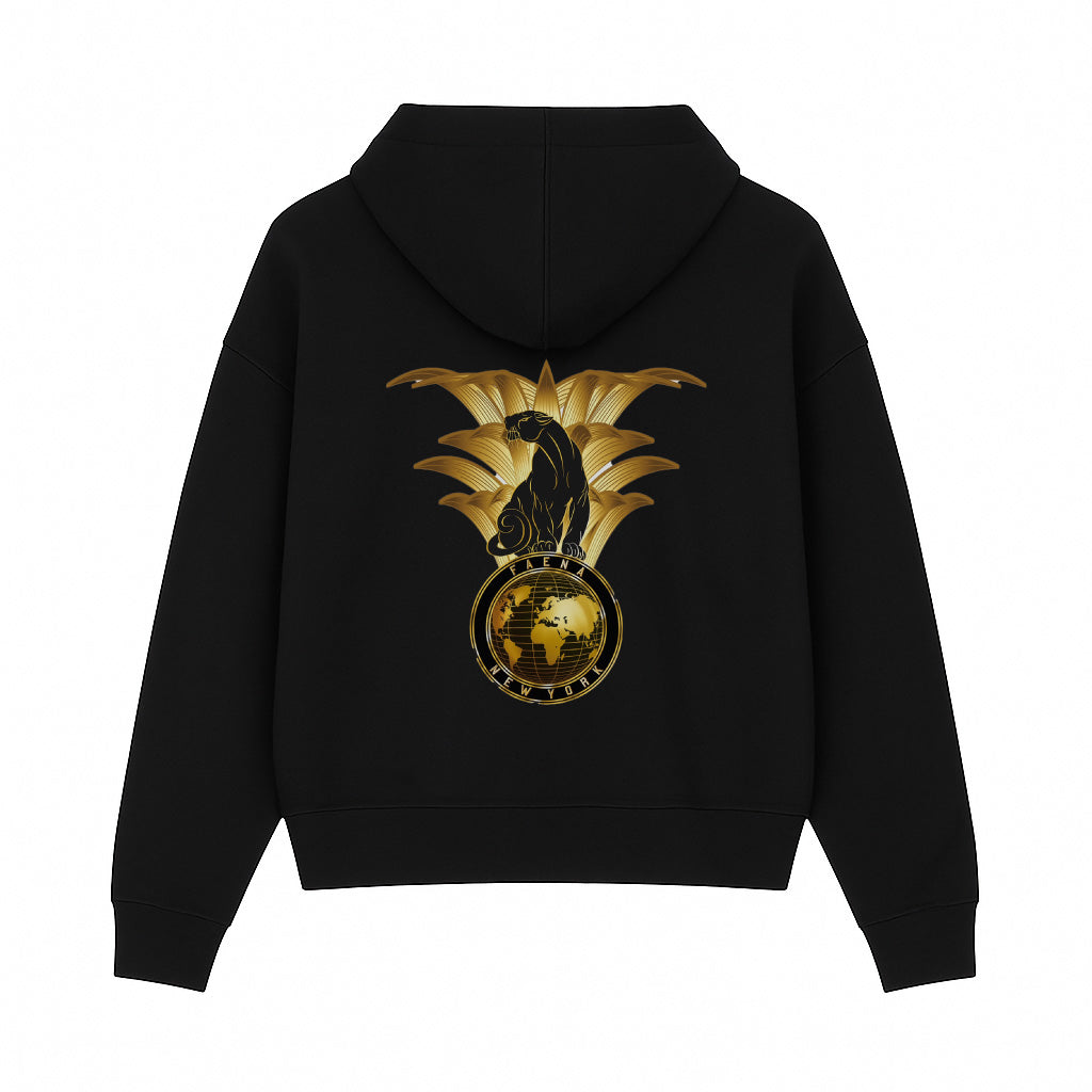 NY Black Panther Zip Up Hoodie