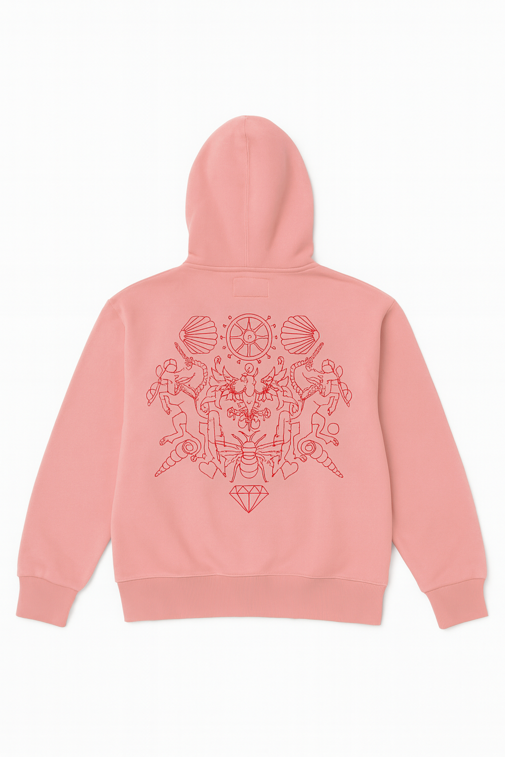 CATHEDRAL HOODIE - PINK