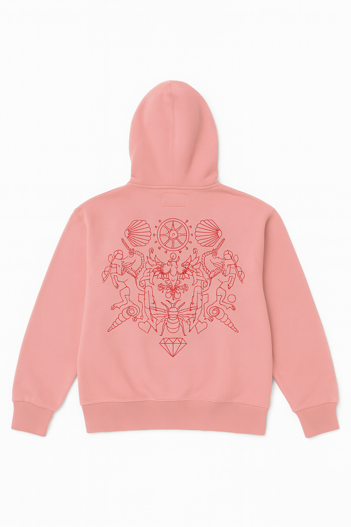 CATHEDRAL HOODIE - PINK