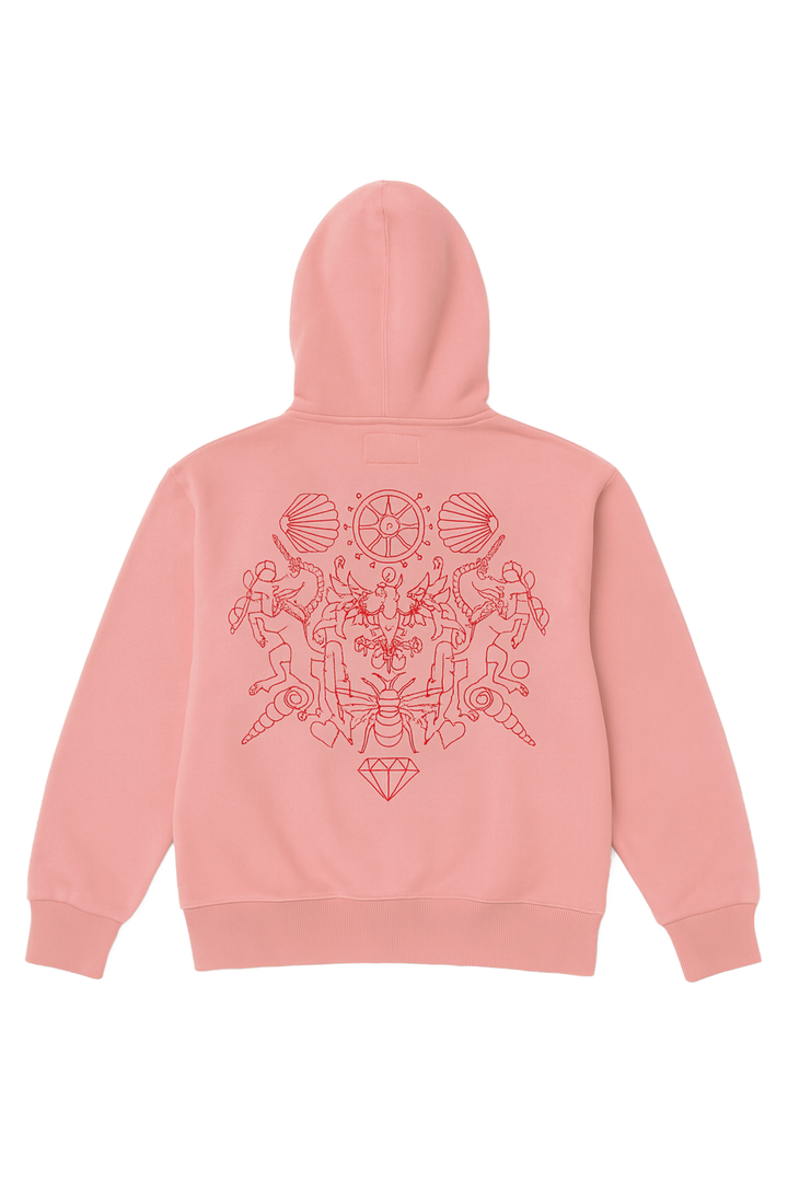 CATHEDRAL HOODIE - PINK