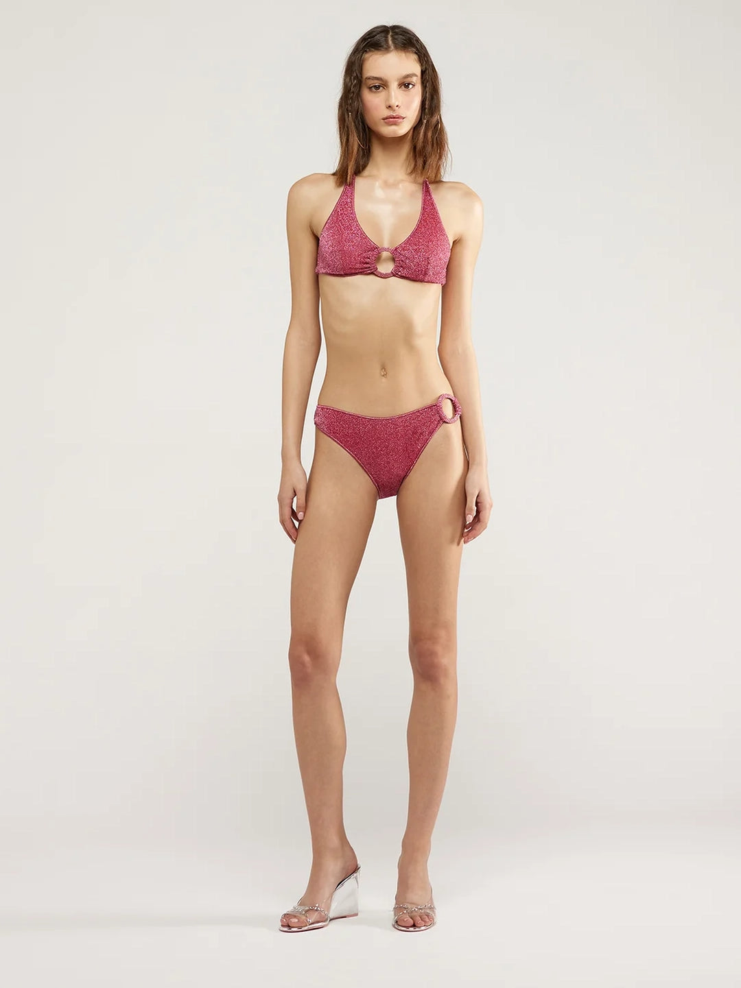Lumiere Ring Two Piece - Raspberry