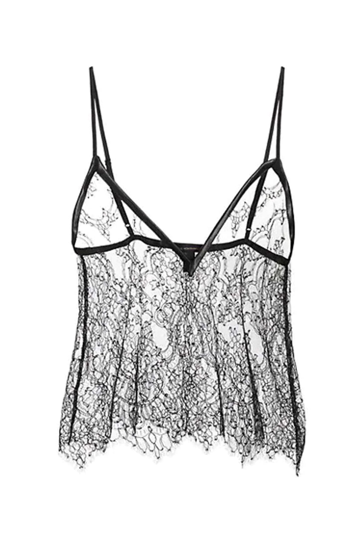 ALL OVER LACE CAMI - BLACK