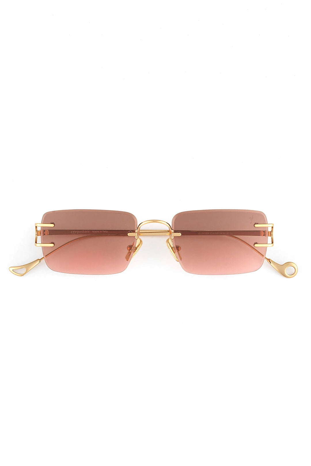 Dillinger Sunglasses - Gold / Brown Gradient