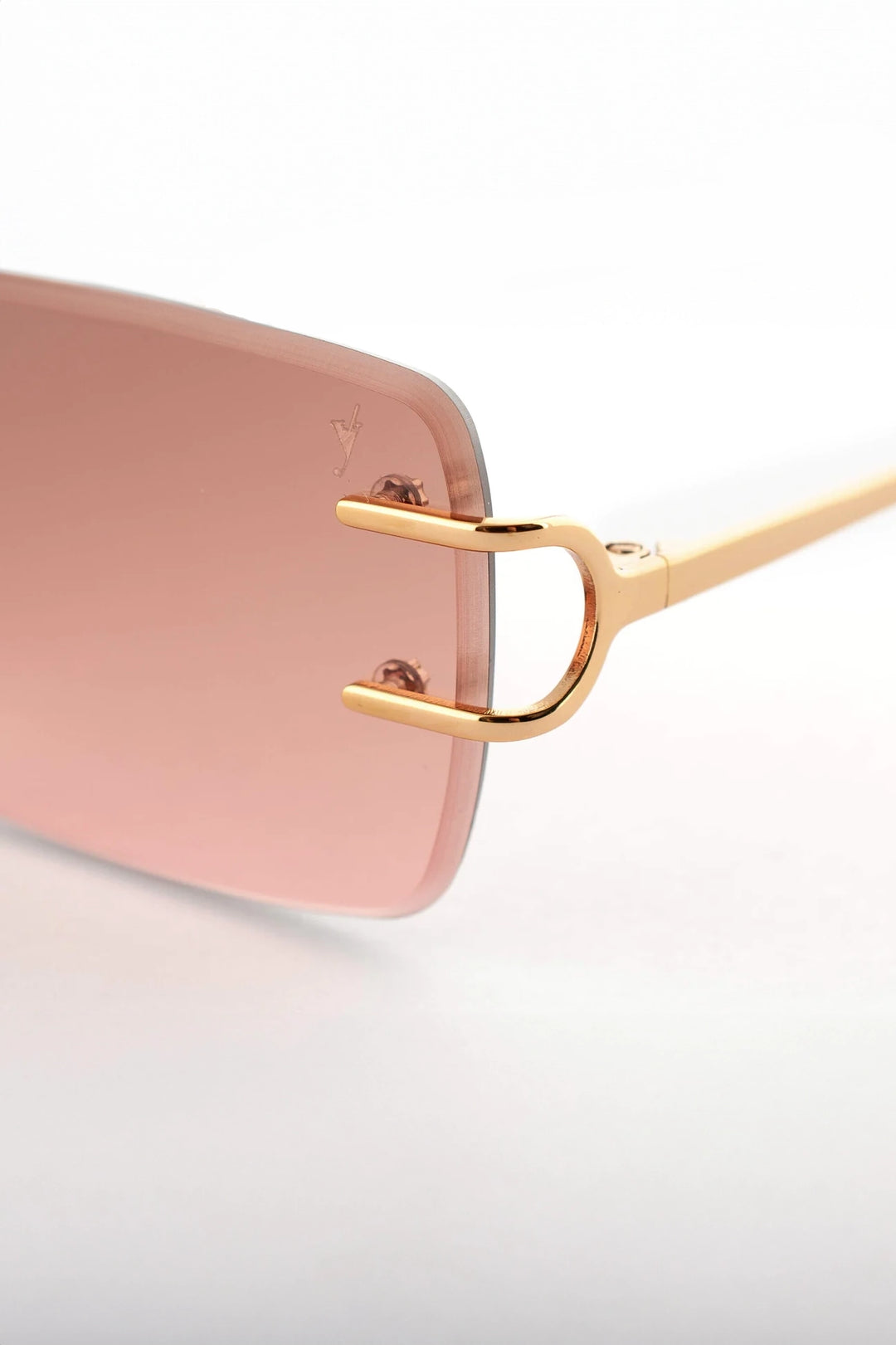 Dillinger Sunglasses - Gold / Brown Gradient