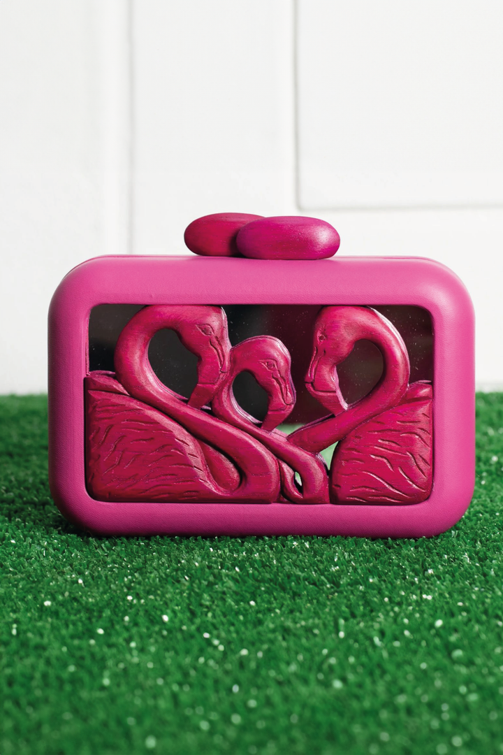 ANIMALIS FLAMINGO MIRROR PINK