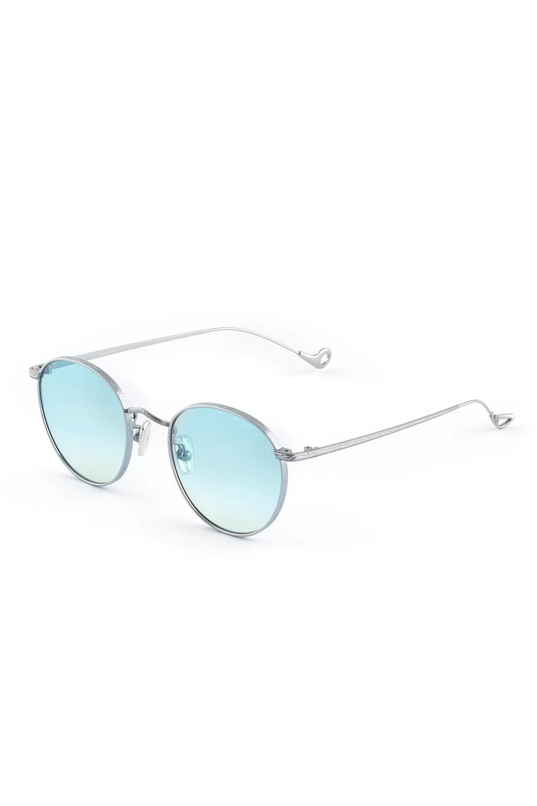 Jockey Sunglasses - Silver / Light Blue Gradient