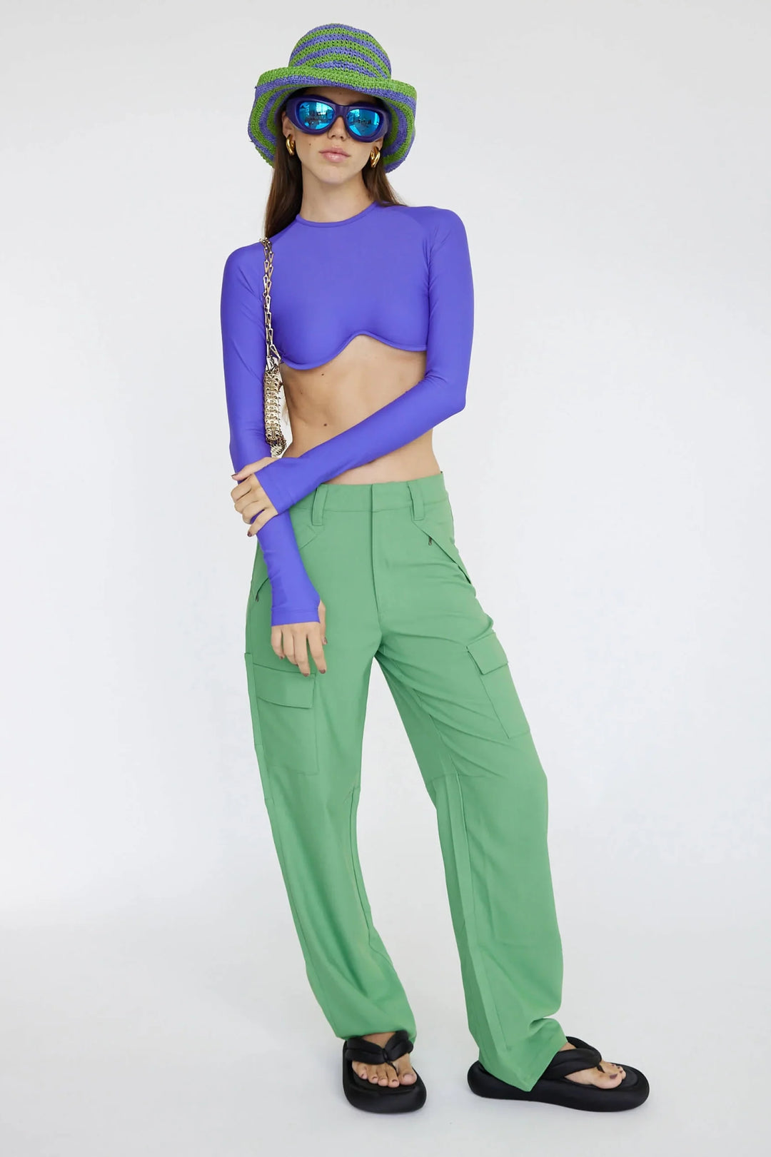 Cheval Trousers - Matcha