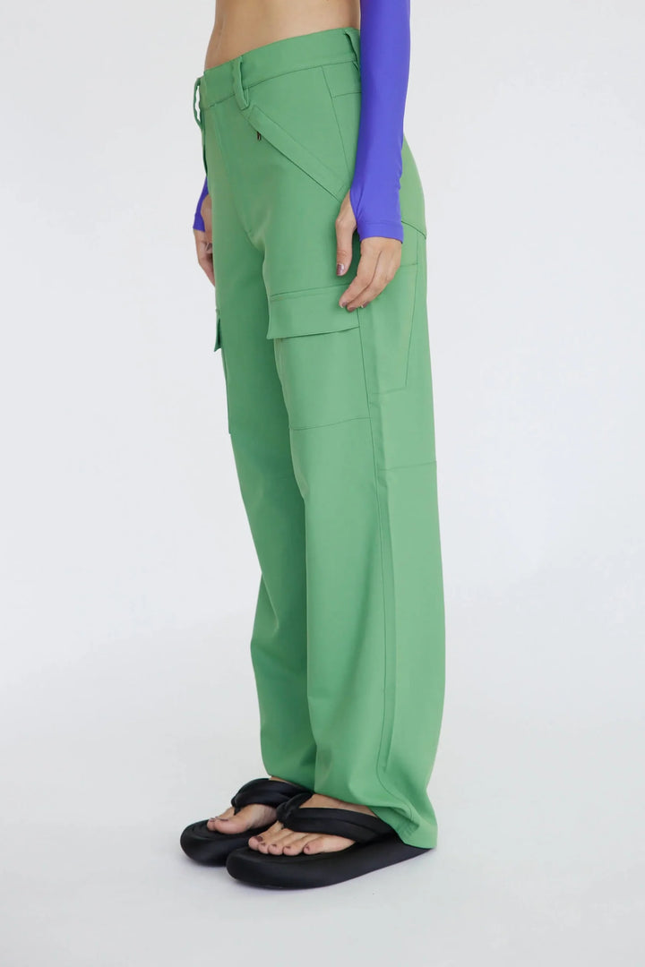Cheval Trousers - Matcha