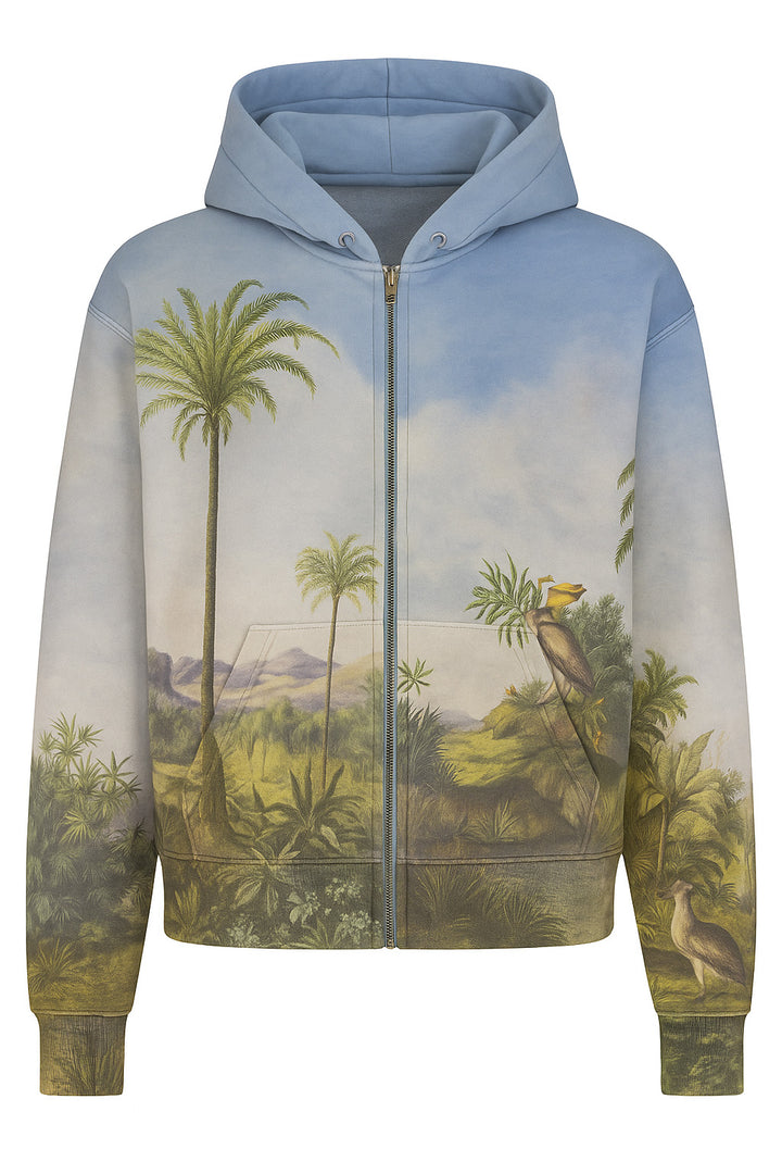 CATHEDRAL ZIP UP HOODIE